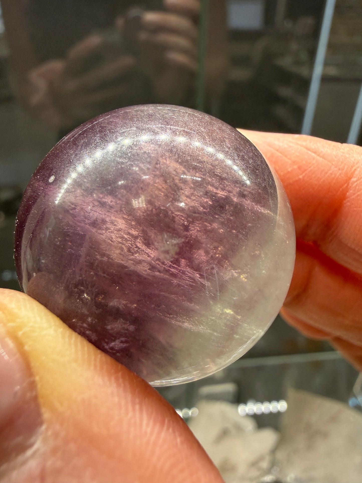 Fluorite Sphere- 1.2 inch diameter