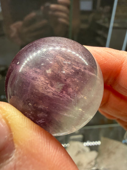 Fluorite Sphere- 1.2 inch diameter