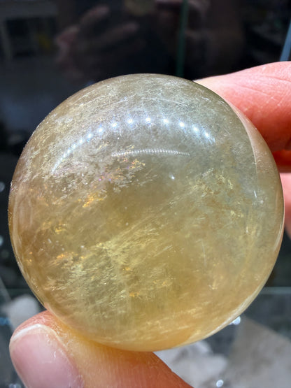 Fluorite Sphere- 1.4 inch diameter