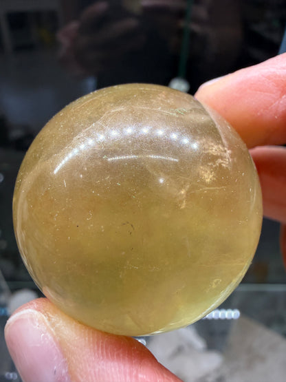 Fluorite Sphere- 1.4 inch diameter