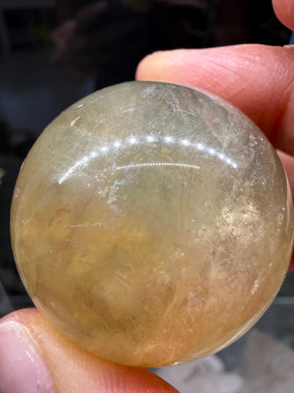 Fluorite Sphere- 1.4 inch diameter