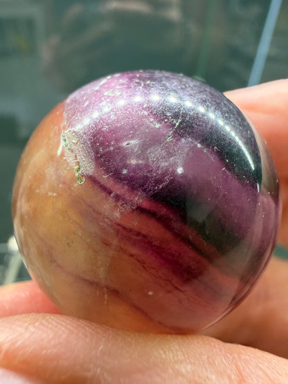 Fluorite Sphere- 1.25 inch diameter