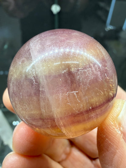 Fluorite Sphere- 1.4 inch diameter