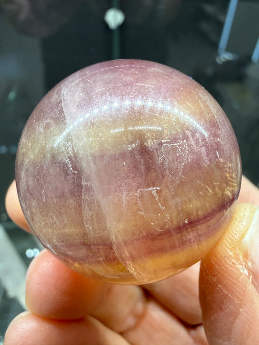 Fluorite Sphere- 1.4 inch diameter