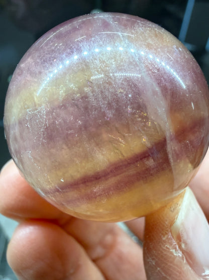 Fluorite Sphere- 1.4 inch diameter