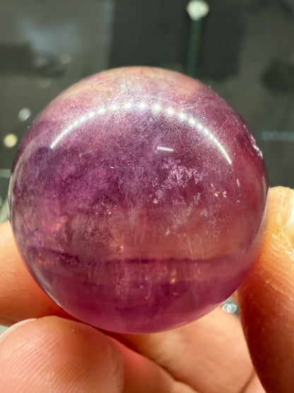 Fluorite Sphere- 1.3 inch diameter