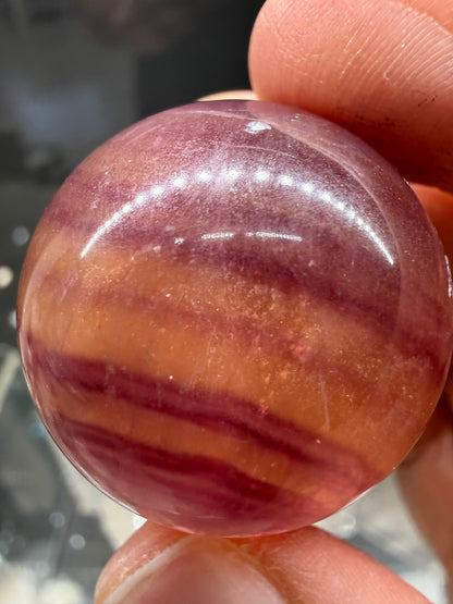 Fluorite Sphere- 1.2 inch diameter