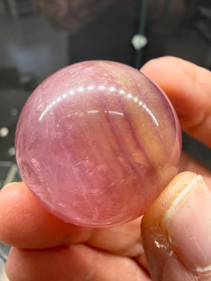 Fluorite Sphere- 1.2 inch diameter