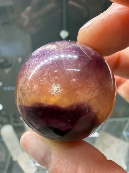 Fluorite Sphere- 1.25 inch diameter