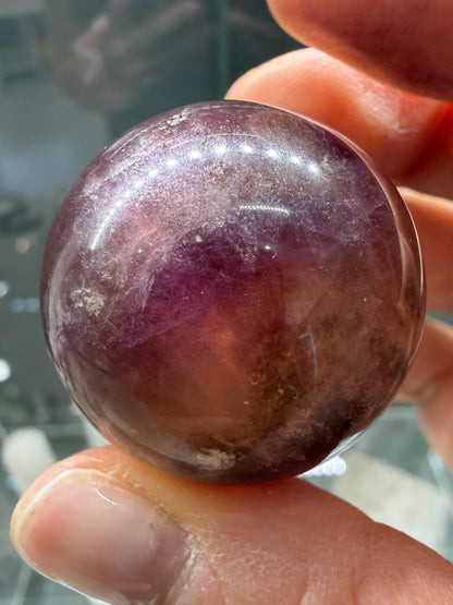 Fluorite Sphere- 1.25 inch diameter