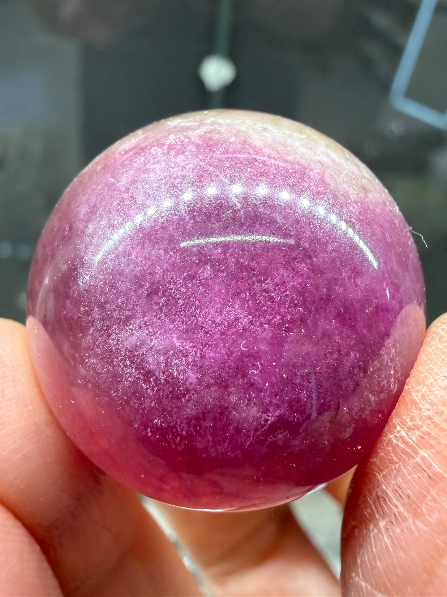 Fluorite Sphere- 1.25 inch diameter