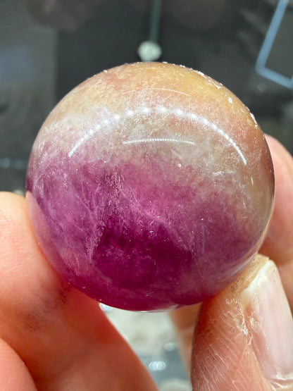 Fluorite Sphere- 1.25 inch diameter