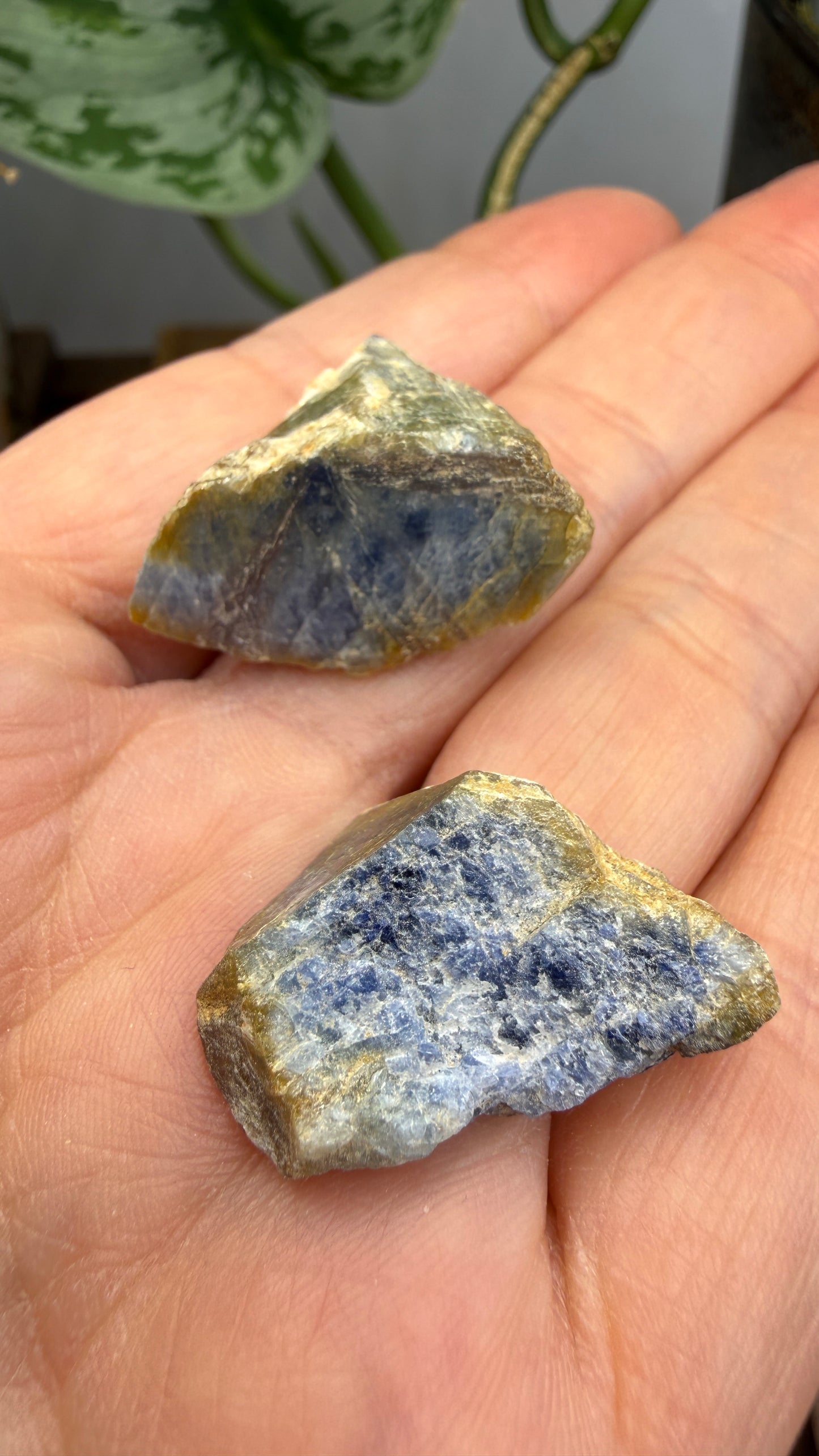 Natural Blue Sapphire Rough Parcel- 95.0 ct total
