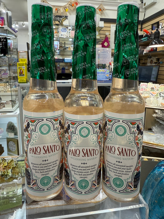 Palo Santo Cleansing Water- Soul Sticks 7.5oz