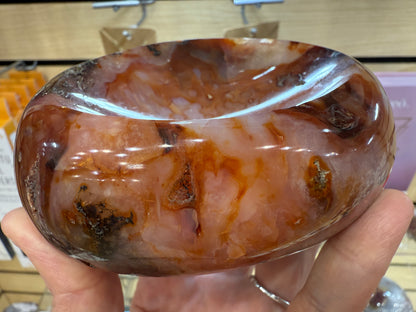 Carnelian Carved Bowl