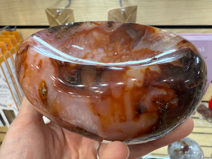 Carnelian Carved Bowl