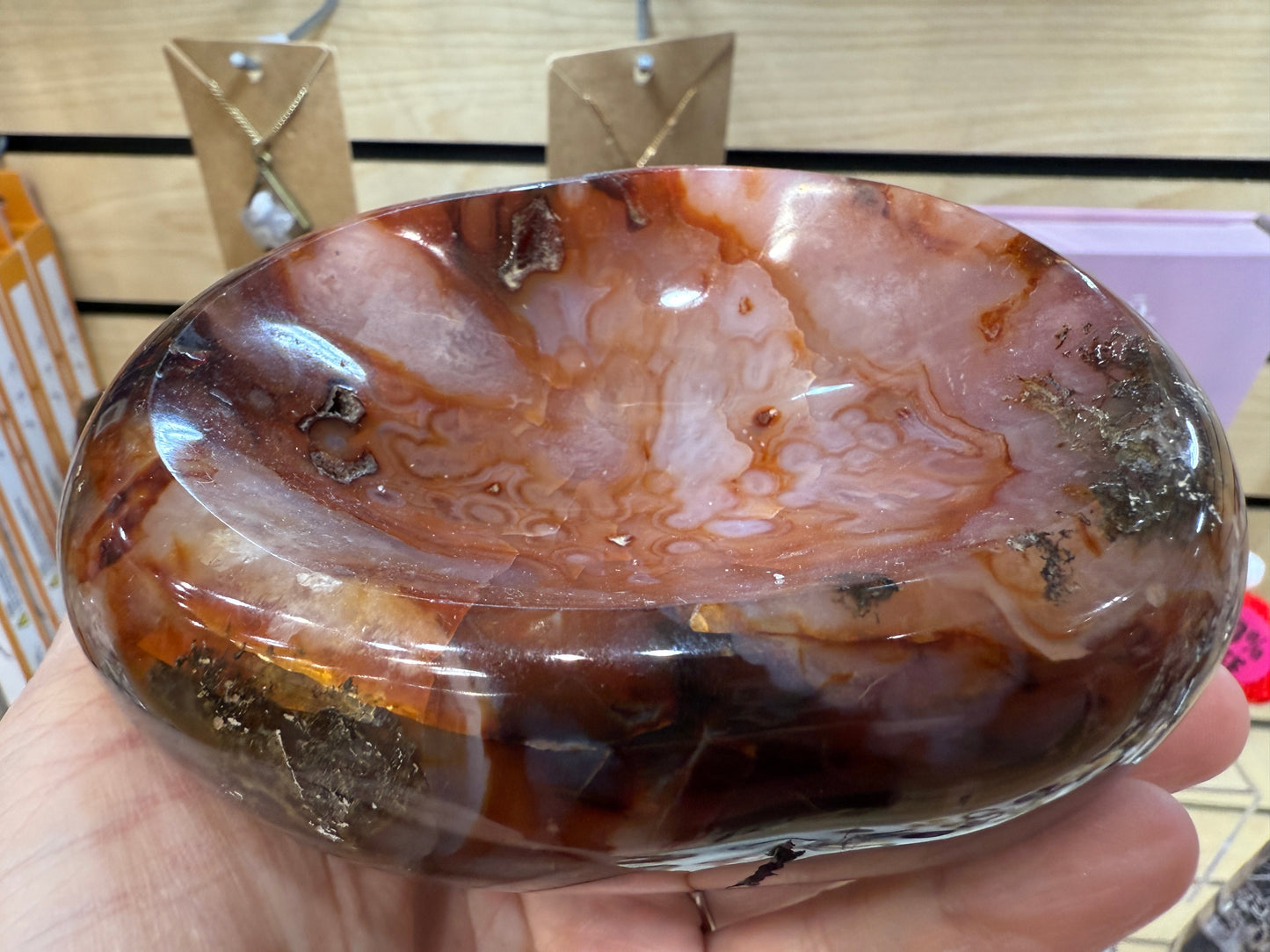 Carnelian Carved Bowl