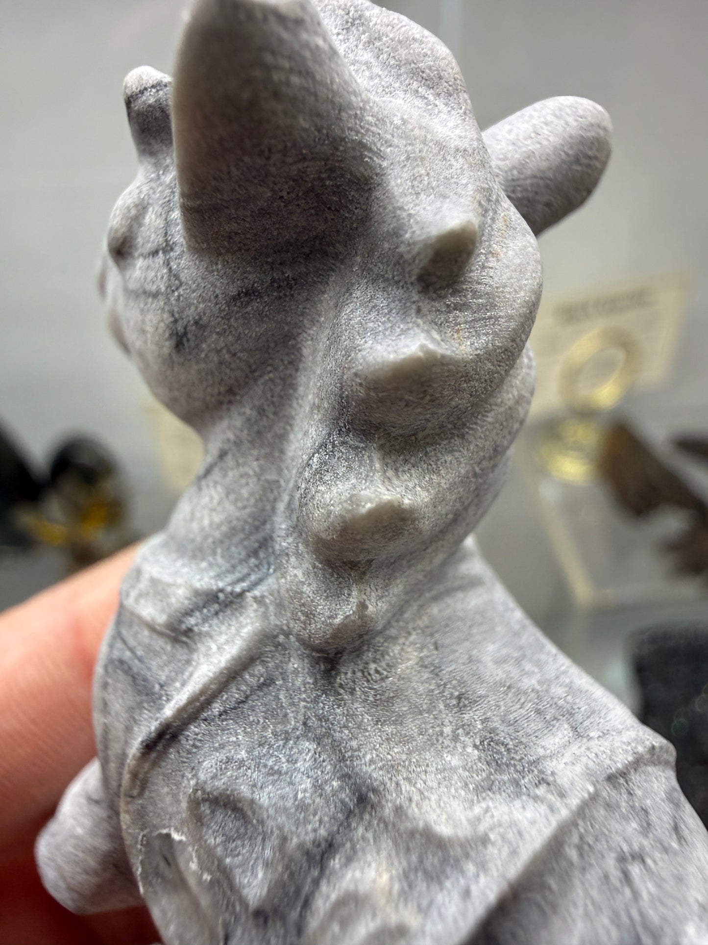 Picasso Jasper Horse Crystal Carving (Matte Polish)- 2.6 inches