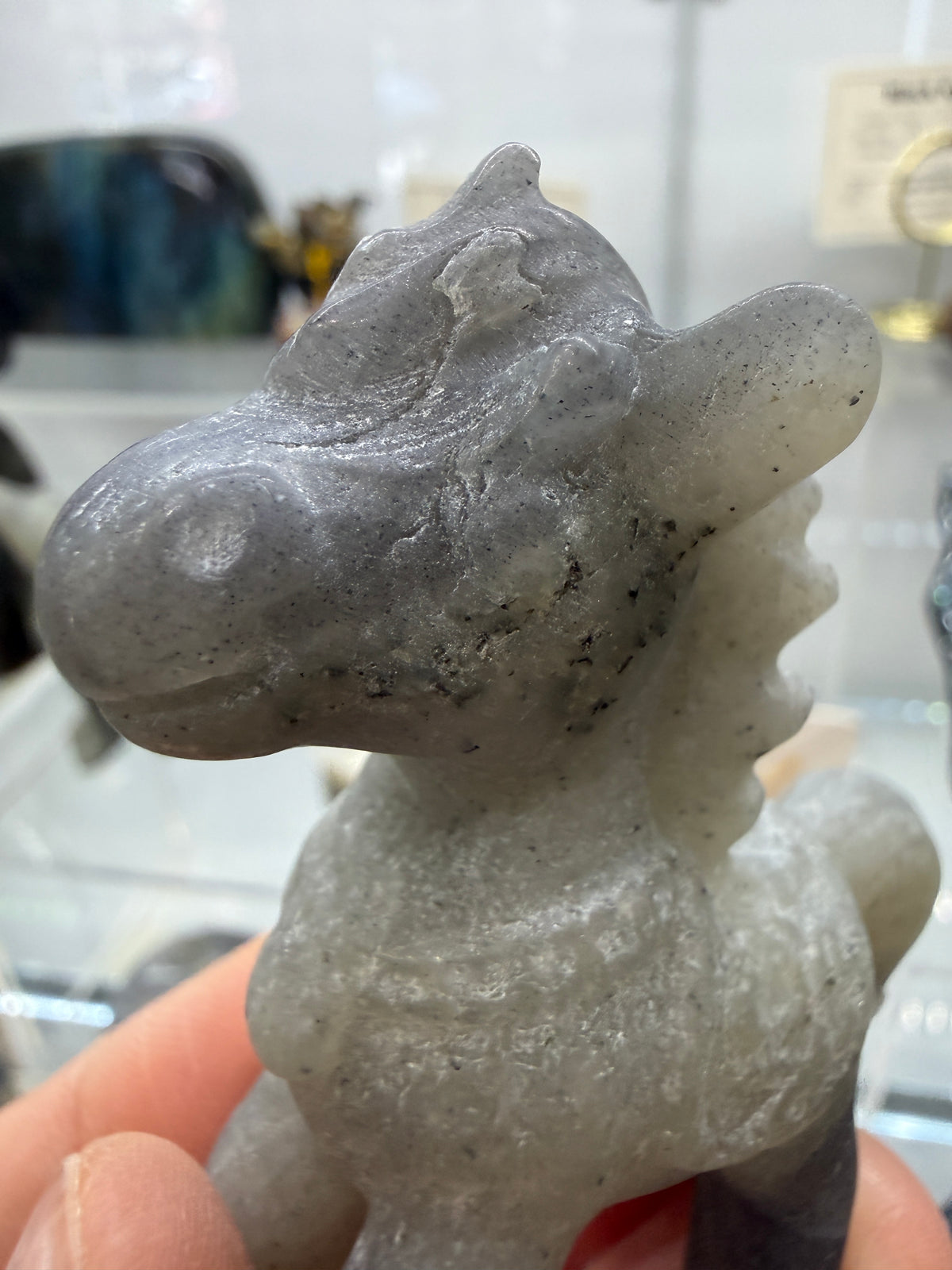 Labradorite Horse Crystal Carving- 2.3 inches