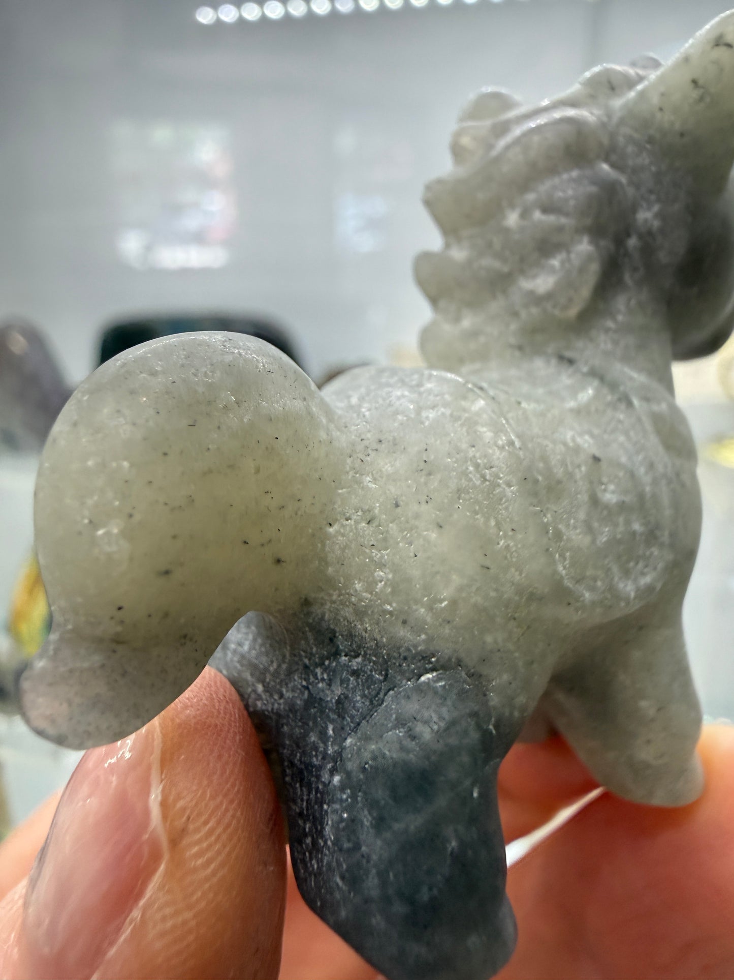 Labradorite Horse Crystal Carving- 2.3 inches