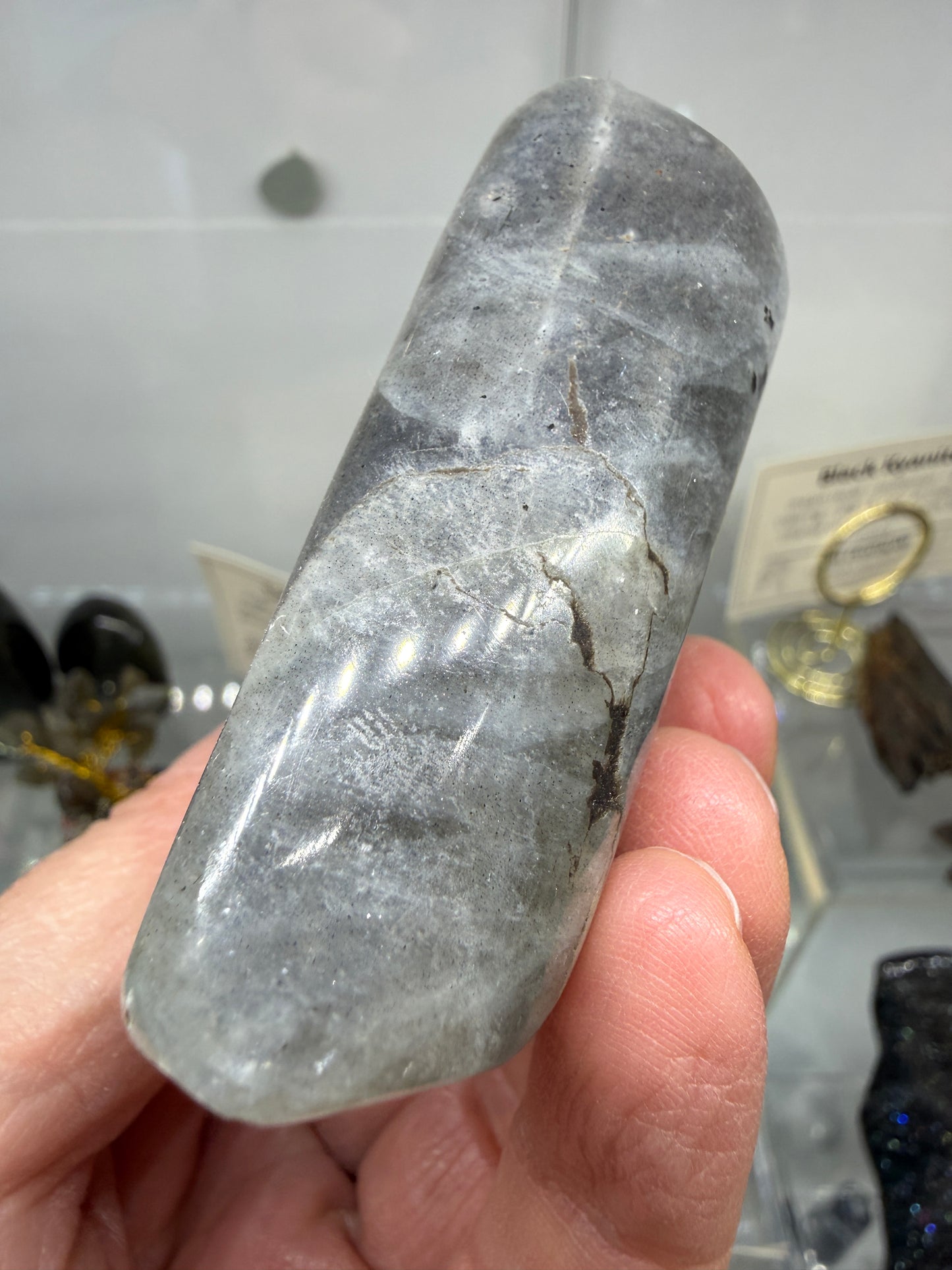 Labradorite Freeform with Purple & Pink Flash- 2.5" inches