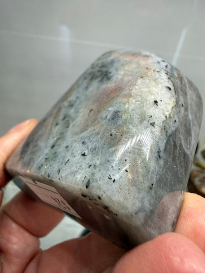 Labradorite Freeform with Purple & Pink Flash- 2.5" inches