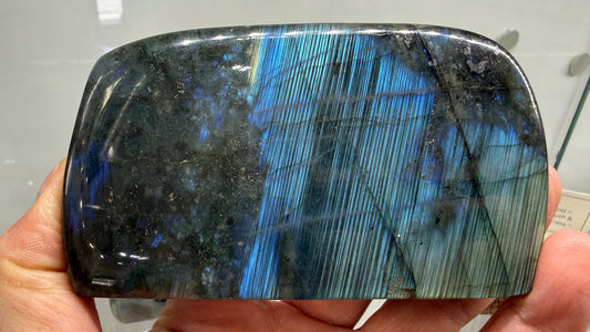 Labradorite Freeform with Blue Flash- 4.2" inches