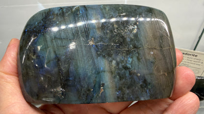 Labradorite Freeform with Blue Flash- 4.2" inches