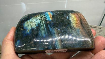 Labradorite Freeform with Blue Flash- 4.2" inches