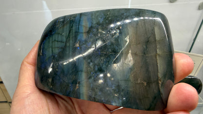 Labradorite Freeform with Blue Flash- 4.2" inches