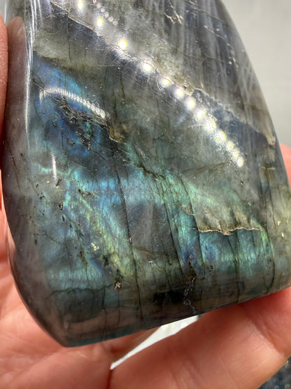 Labradorite Freeform with Blue Flash- 3.4" inches