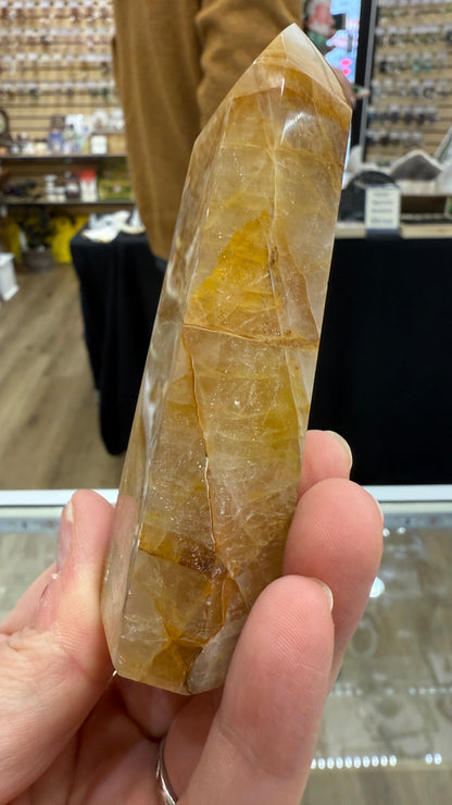 Hematoid Quartz Tower