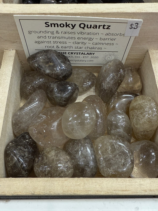 Smoky Quartz Tumbles