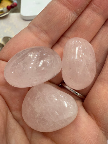 Rose Quartz Tumbles