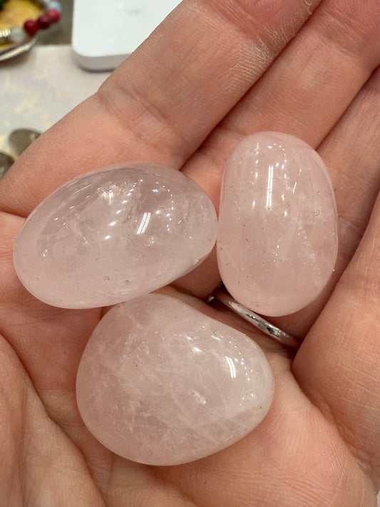 Rose Quartz Tumbles