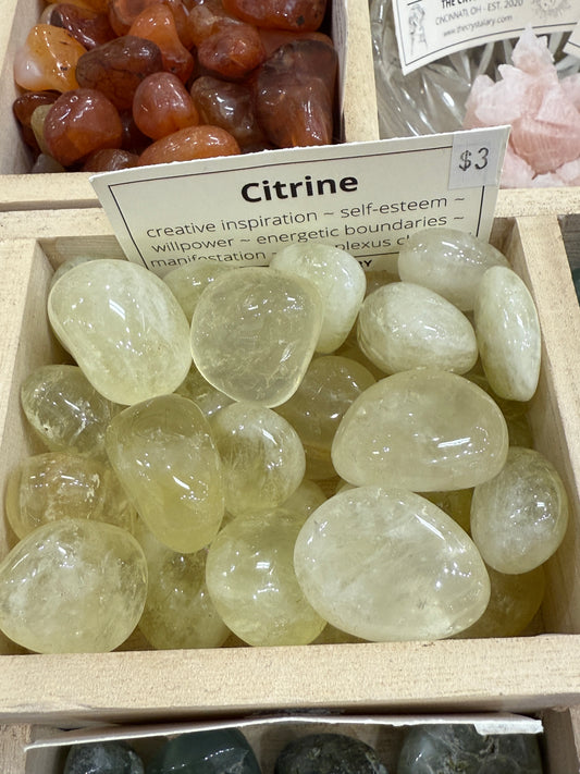 Citrine Tumbles
