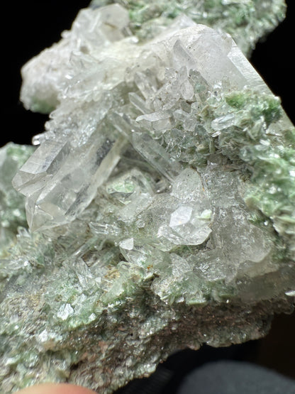 Quartz, Fuchsite- Mundo Nuevo Mine, Huamachuco, La Libertad, Peru