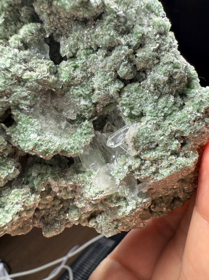Quartz, Fuchsite- Mundo Nuevo Mine, Huamachuco, La Libertad, Peru