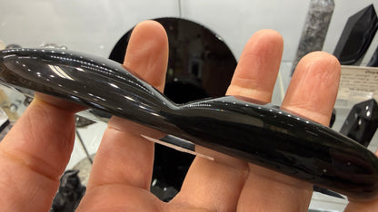 Rainbow Obsidian Double Heart- 4.1 inches
