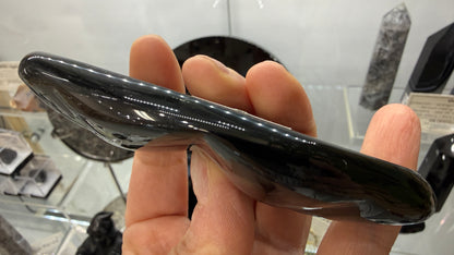 Rainbow Obsidian Double Heart- 4.1 inches