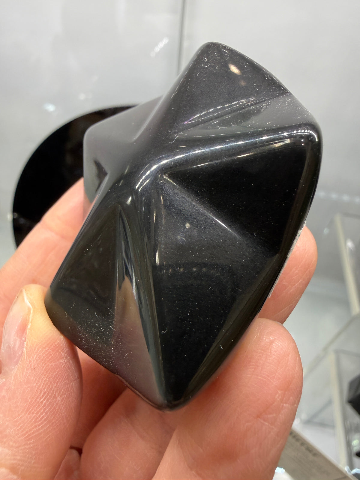 Rainbow Obsidian Puffy Star
