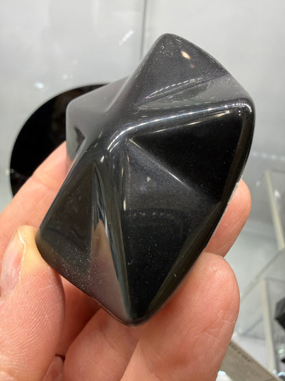 Rainbow Obsidian Puffy Star