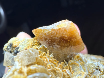 Scheelite, Mica- Pingwu mine, Mount Little Xuebaoding, Sichuan, China