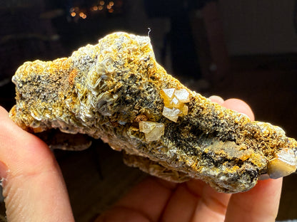 Scheelite, Mica- Pingwu mine, Mount Little Xuebaoding, Sichuan, China