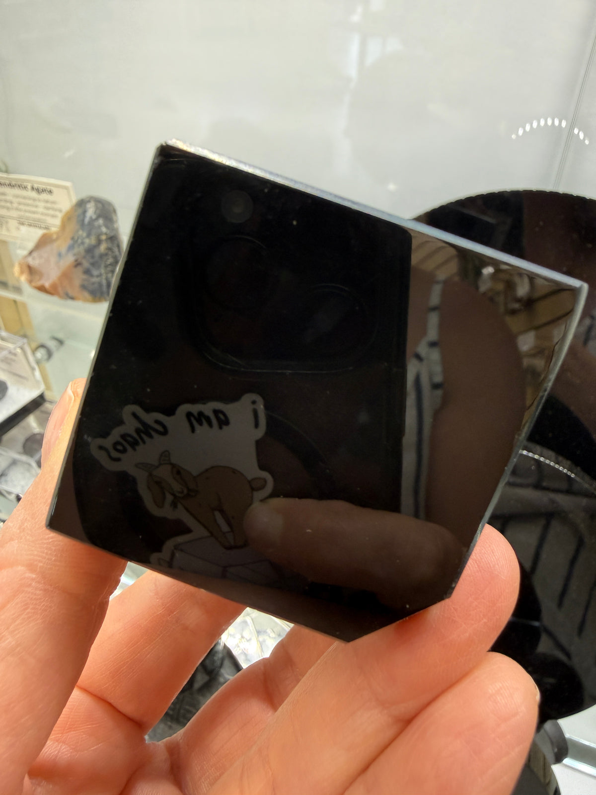 Obsidian Balancing Cube- 1.9 inches