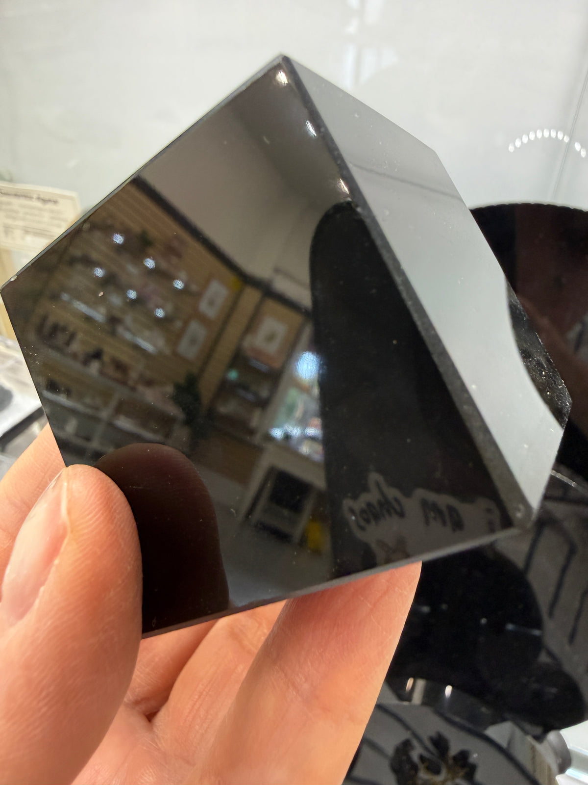 Obsidian Balancing Cube- 1.9 inches