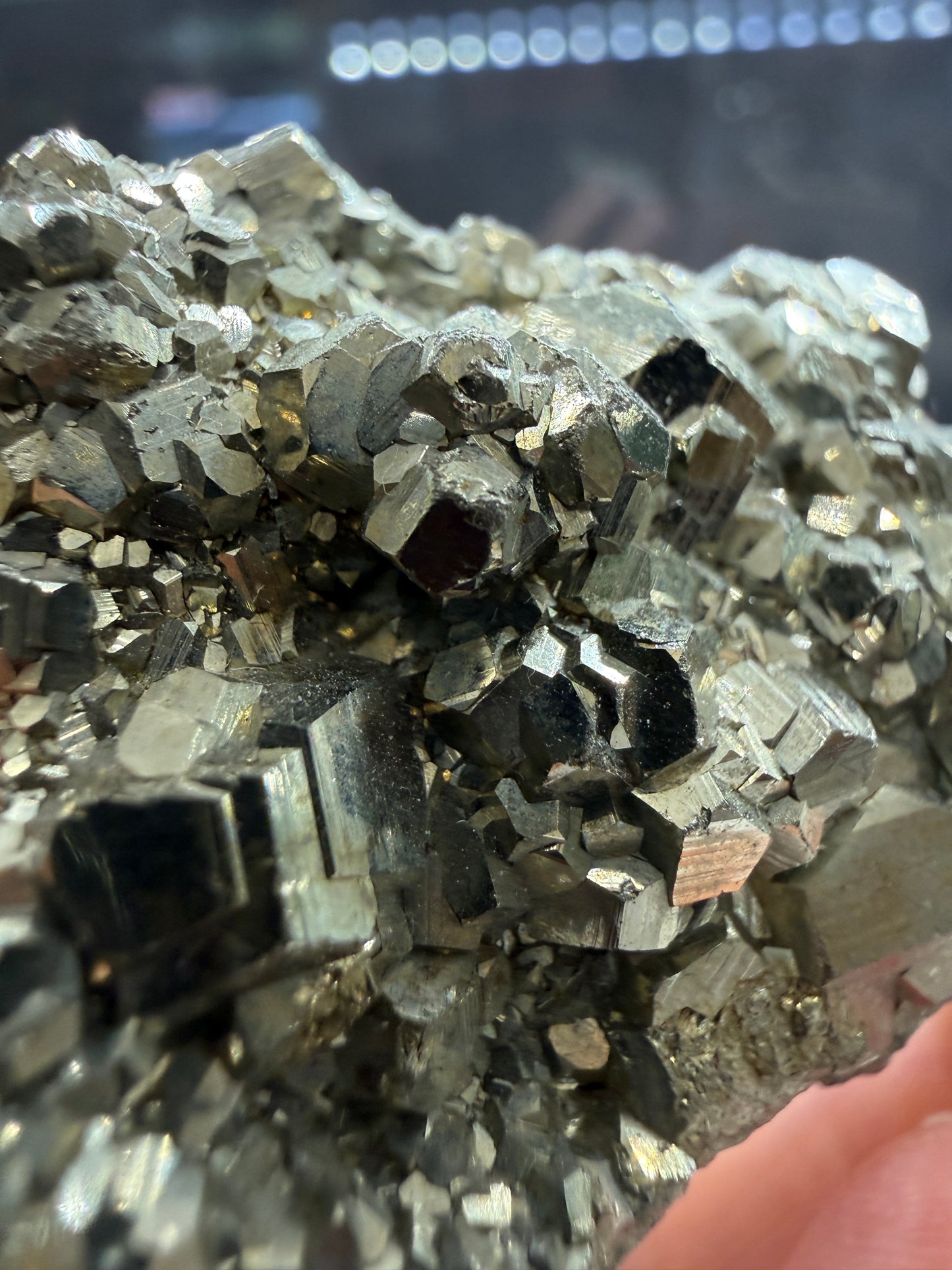 Pyrite, Quartz- Huanzala Mine, Huallanca District, Bolognesi Province, Ancash, Peru