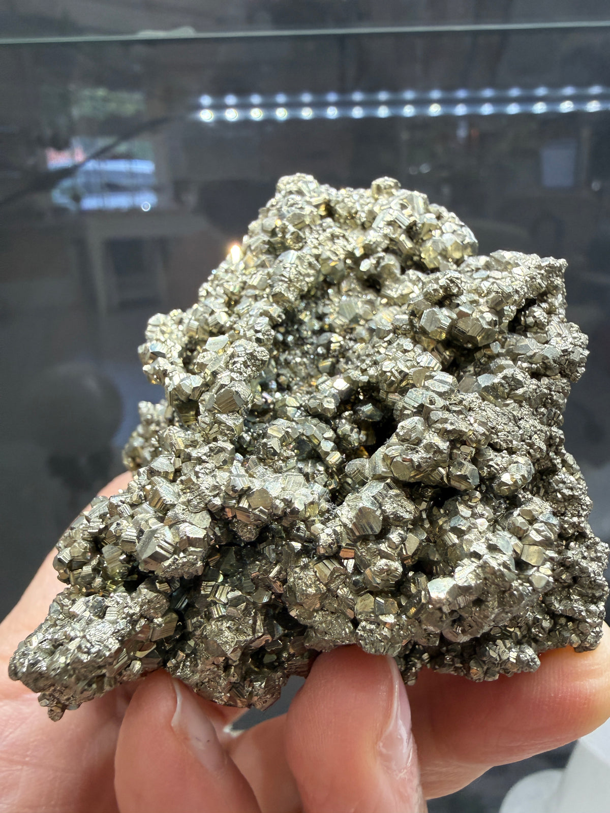 Pyrite- Huanzala Mine, Huallanca District, Bolognesi Province, Ancash, Peru