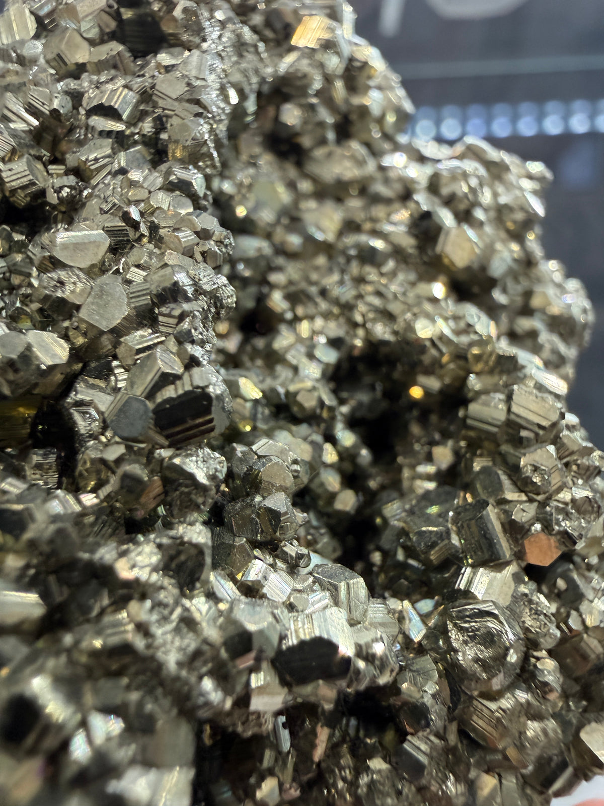 Pyrite- Huanzala Mine, Huallanca District, Bolognesi Province, Ancash, Peru