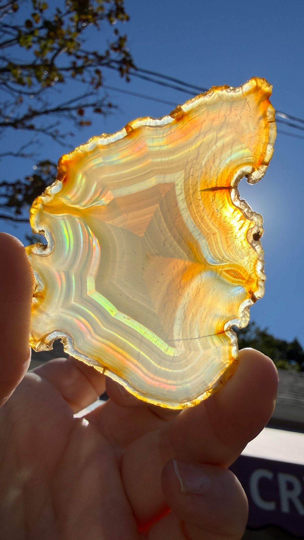 Rainbow Iris Agate- Indonesia
